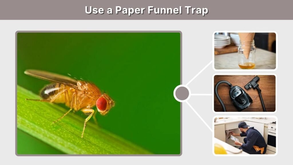Use a Paper Funnel Trap