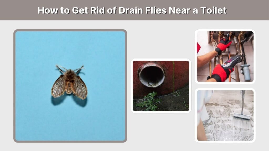 How to Get Rid of Drain Flies Near a Toilet