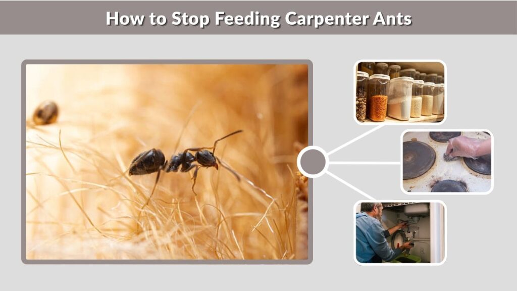 How to Stop Feeding Carpenter Ants
