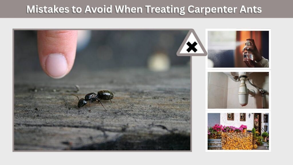 Mistakes to Avoid When Treating Carpenter Ants