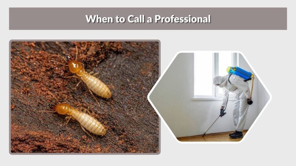 When to Call a Professional