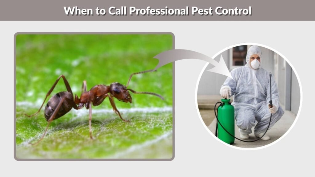 When to Call Professional Pest Control