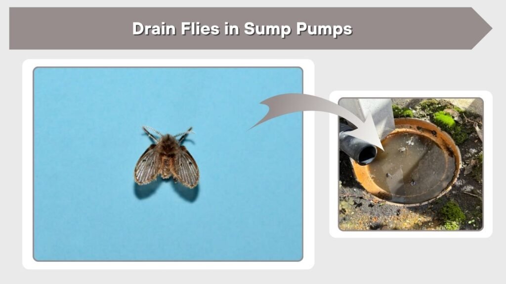 Drain Flies in Sump Pumps