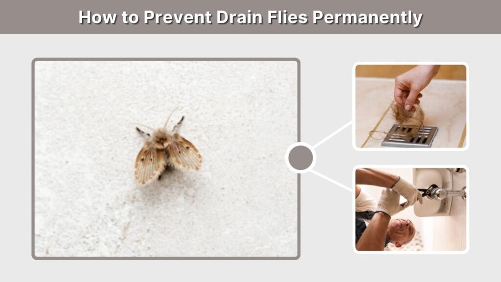How to Prevent Drain Flies Permanently