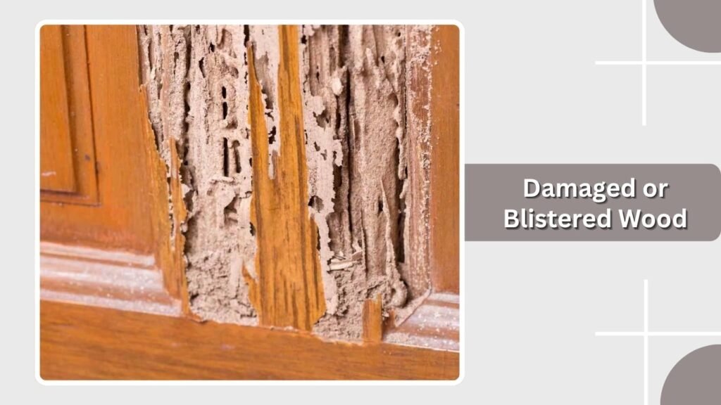 Damaged or Blistered Wood