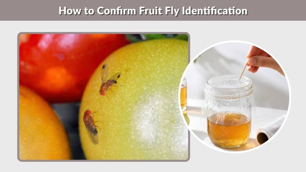 How to Confirm Fruit Fly Identification