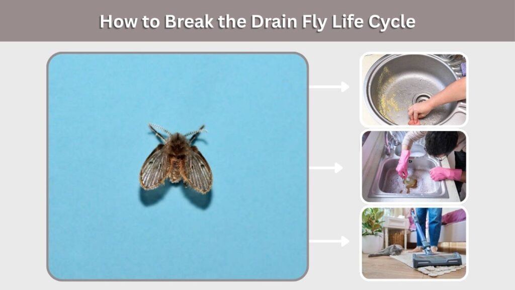 How to Break the Drain Fly Life Cycle