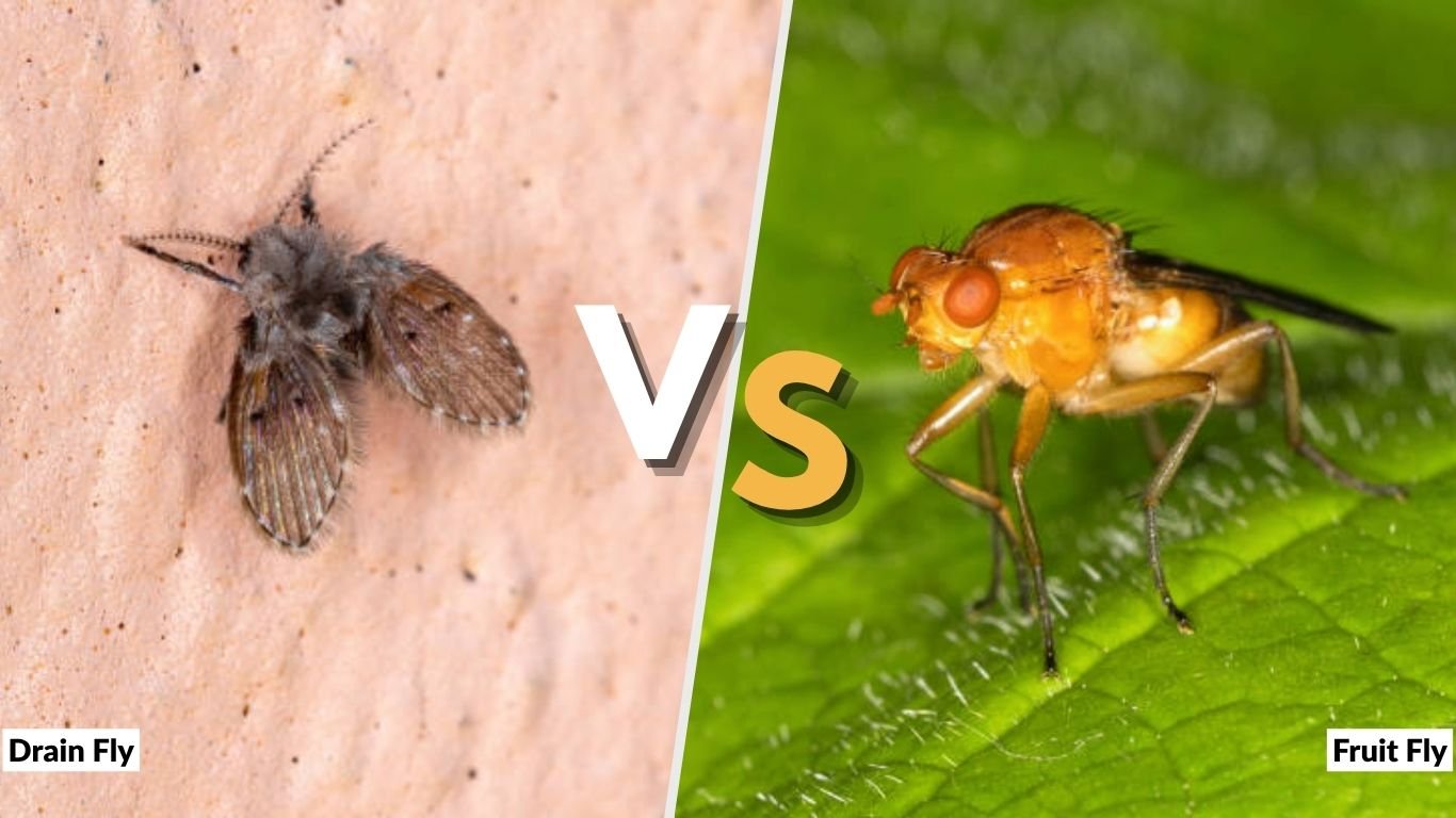 Drain Fly vs Fruit Fly: Differences and How to Get Rid of Them