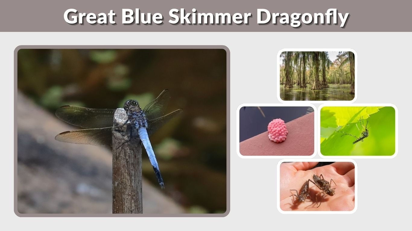 Great Blue Skimmer Dragonfly: Identification, Habitat & Facts