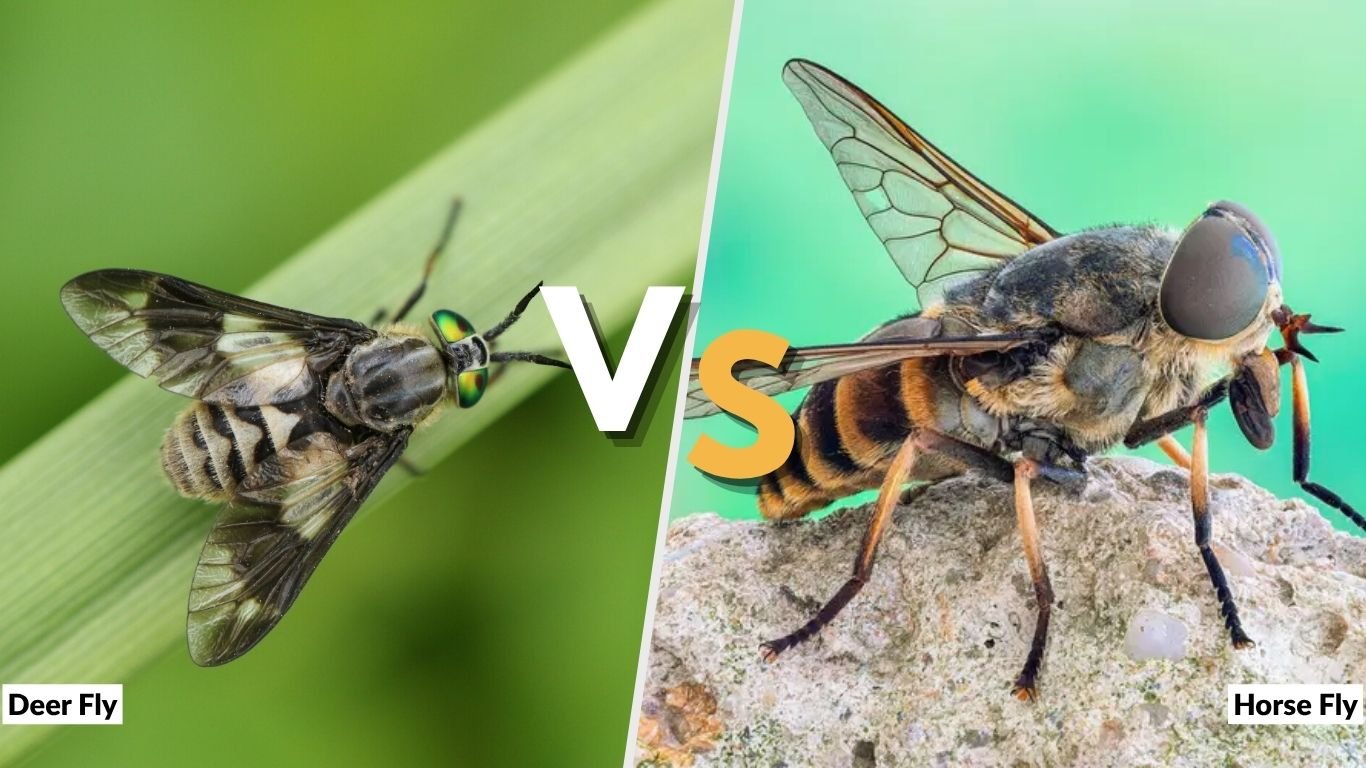 Deer Fly vs Horse Fly: Differences in Size, Bite, and Behavior