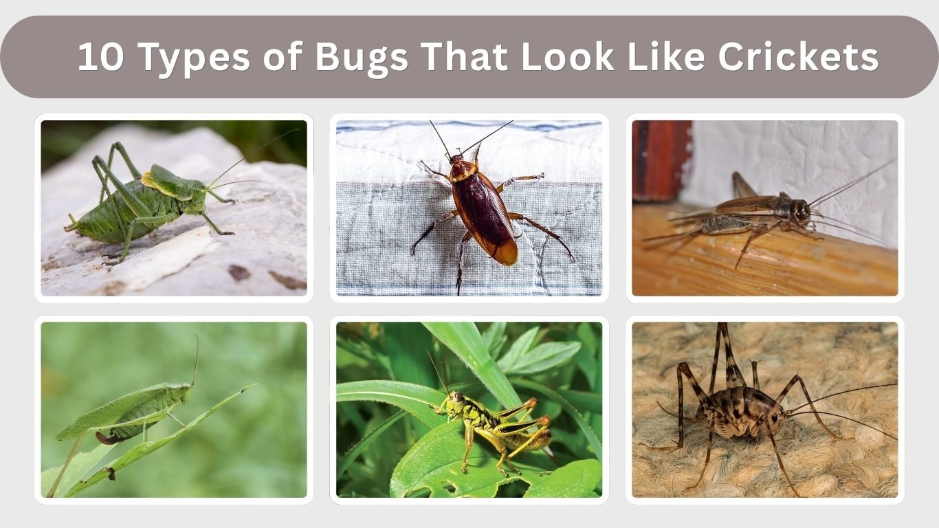 10 Types of Bugs That Look Like Crickets: ID with Pictures