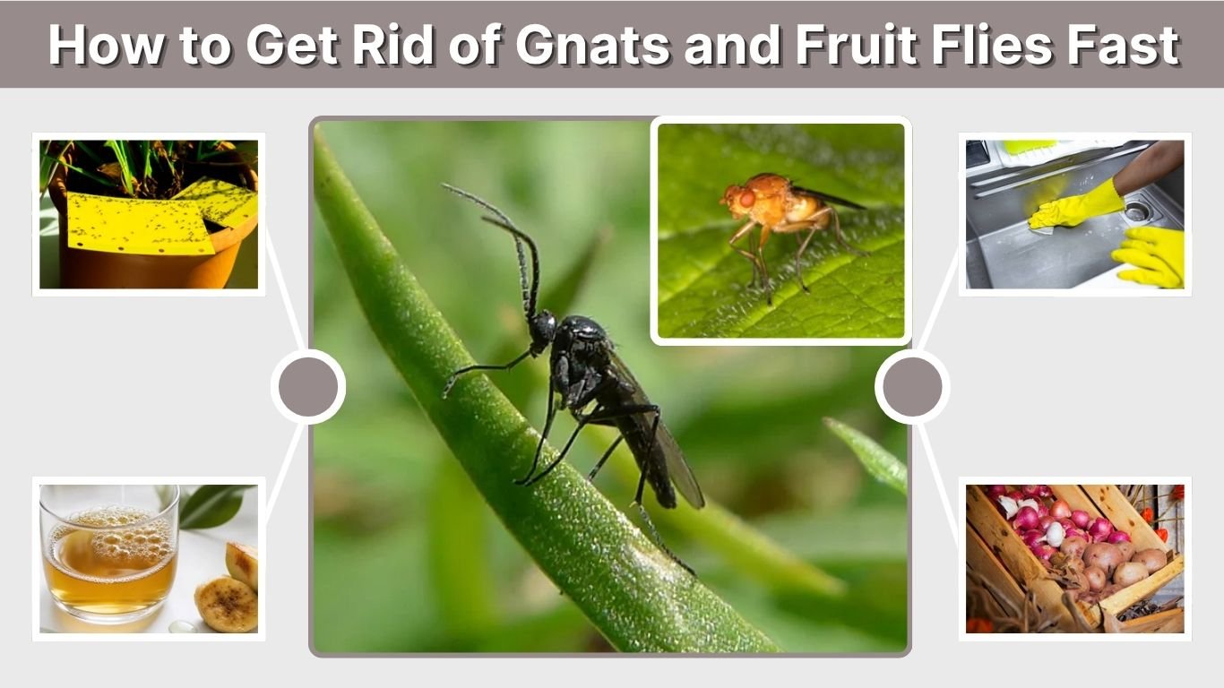 How to Get Rid of Gnats and Fruit Flies Fast