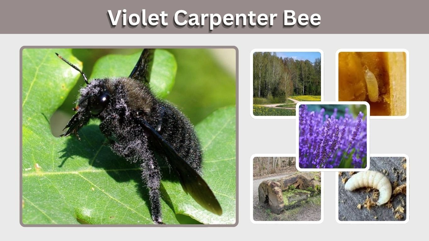 Violet Carpenter Bee: Sting, Size, Nest & Life Cycle