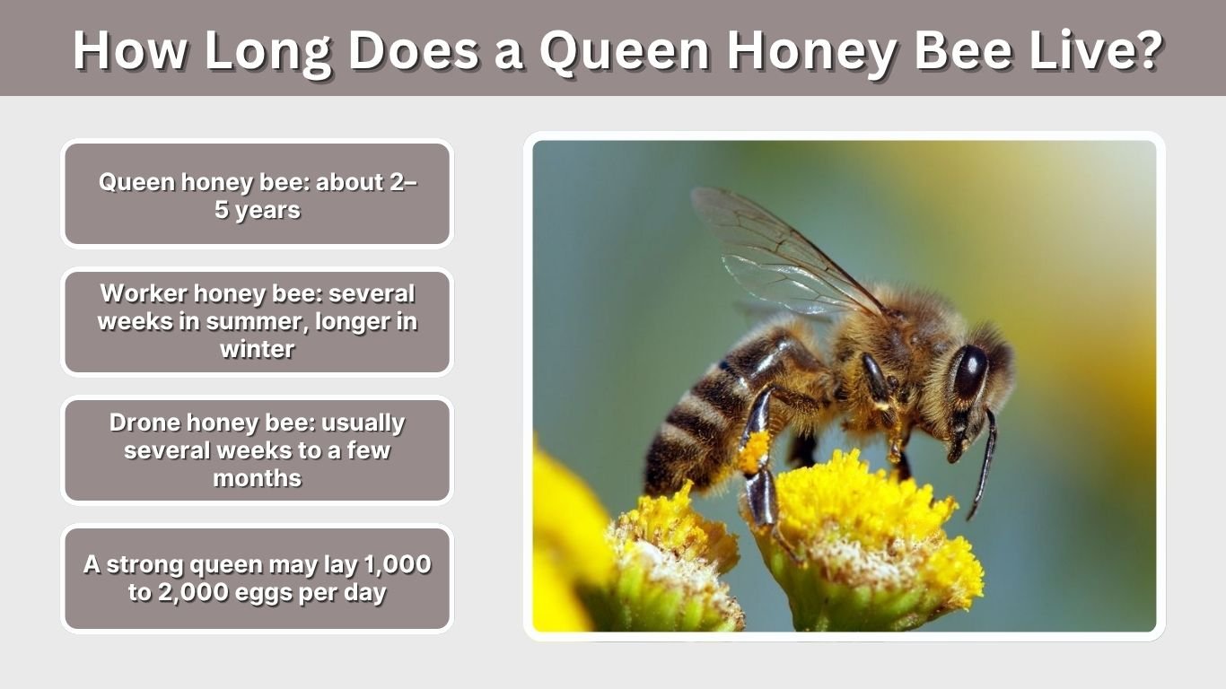 How Long Does a Queen Honey Bee Live? Lifespan Guide