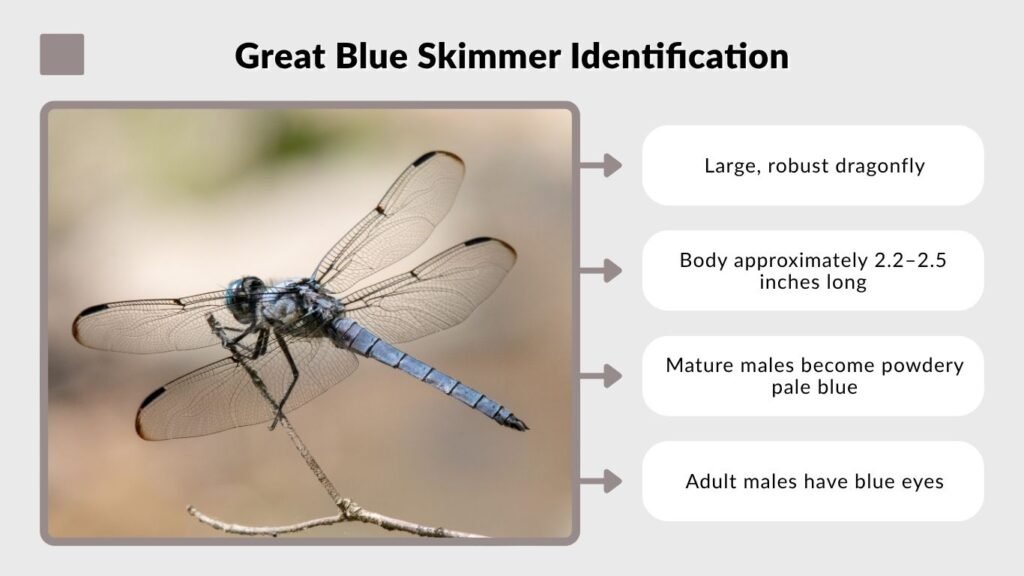 Great Blue Skimmer Identification