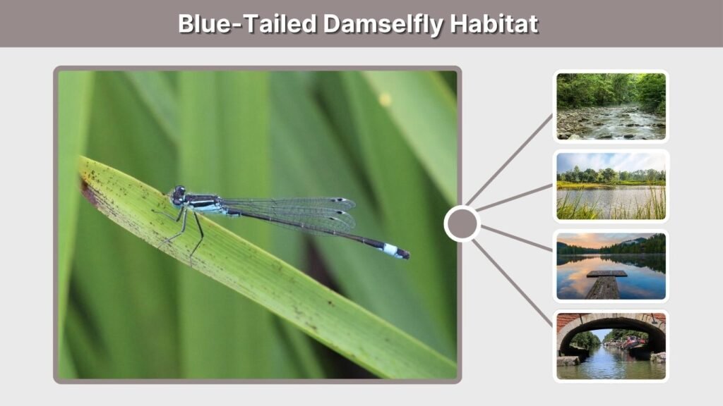 Blue-Tailed Damselfly Habitat