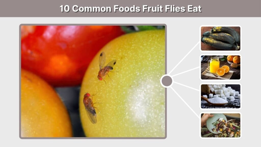 10 Common Foods Fruit Flies Eat