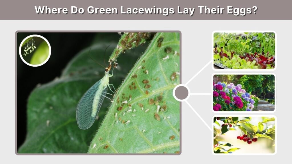 Where Do Green Lacewings Lay Their Eggs?