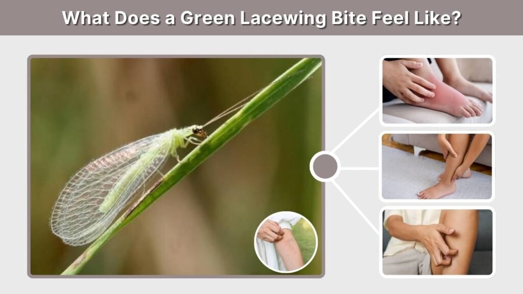 What Does a Green Lacewing Bite Feel Like?