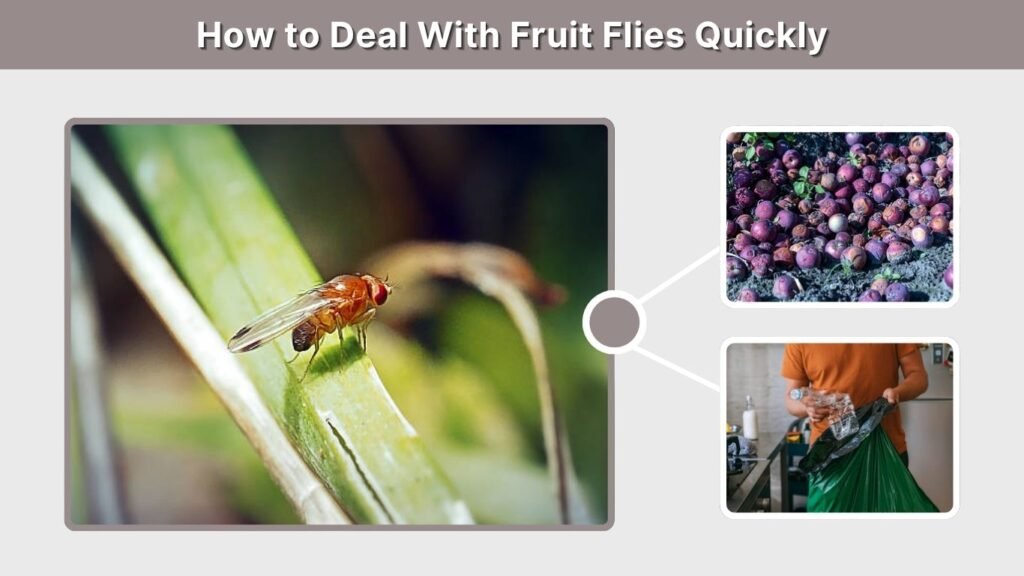 How to Deal With Fruit Flies Quickly