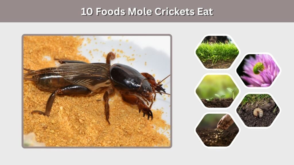 10 Foods Mole Crickets Eat