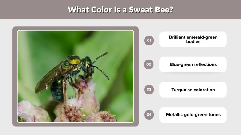 What Color Is a Sweat Bee?