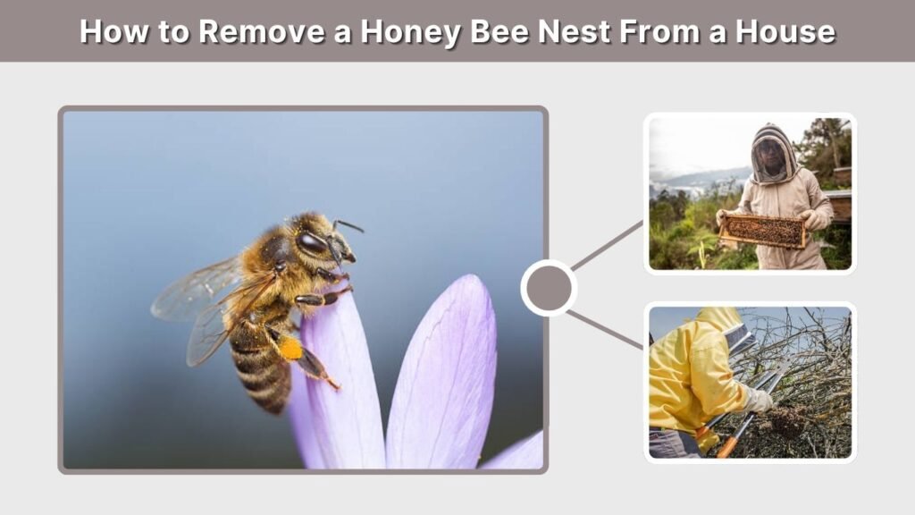 How to Remove a Honey Bee Nest From a House