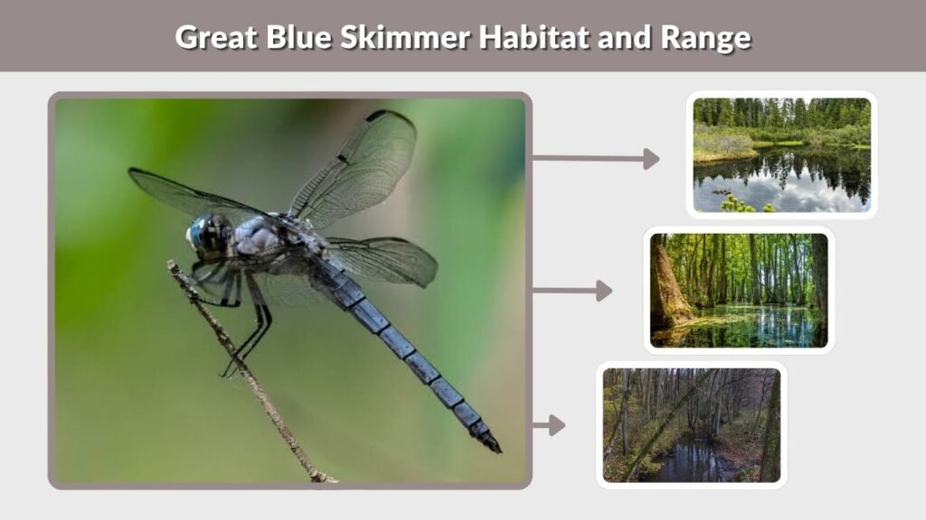 Great Blue Skimmer Habitat and Range