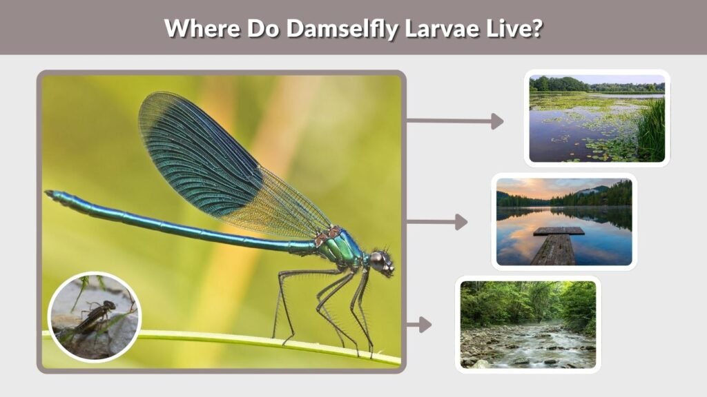 Where Do Damselfly Larvae Live?