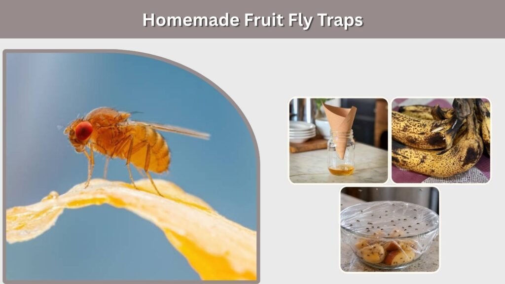 Homemade Fruit Fly Traps
