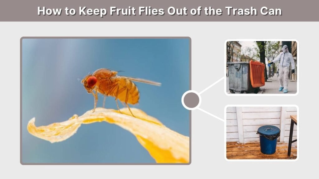 How to Keep Fruit Flies Out of the Trash Can