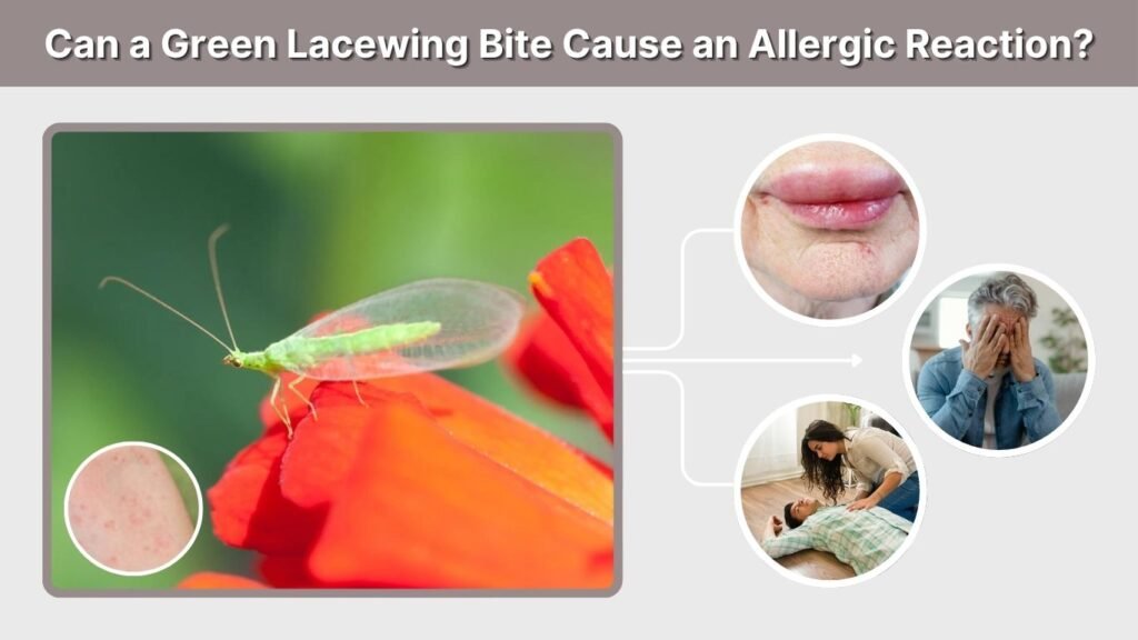 Can a Green Lacewing Bite Cause an Allergic Reaction?