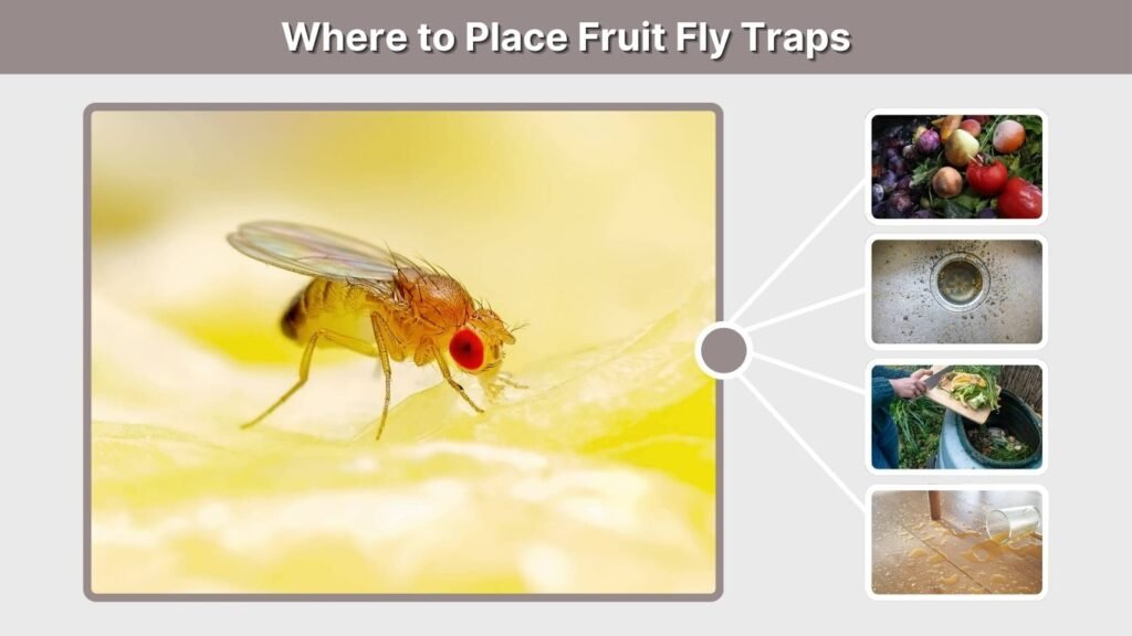 Where to Place Fruit Fly Traps