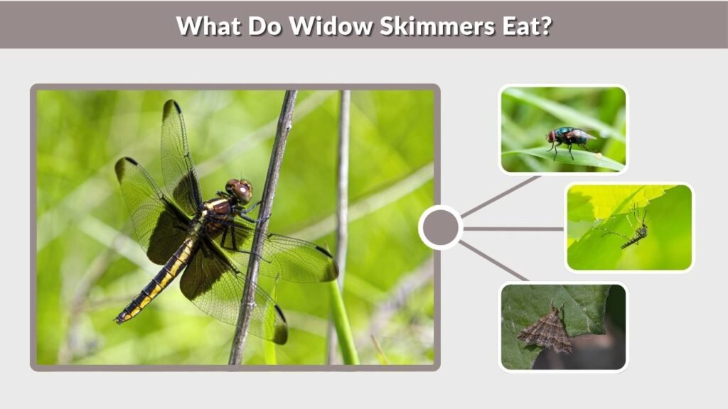 What Do Widow Skimmers Eat?