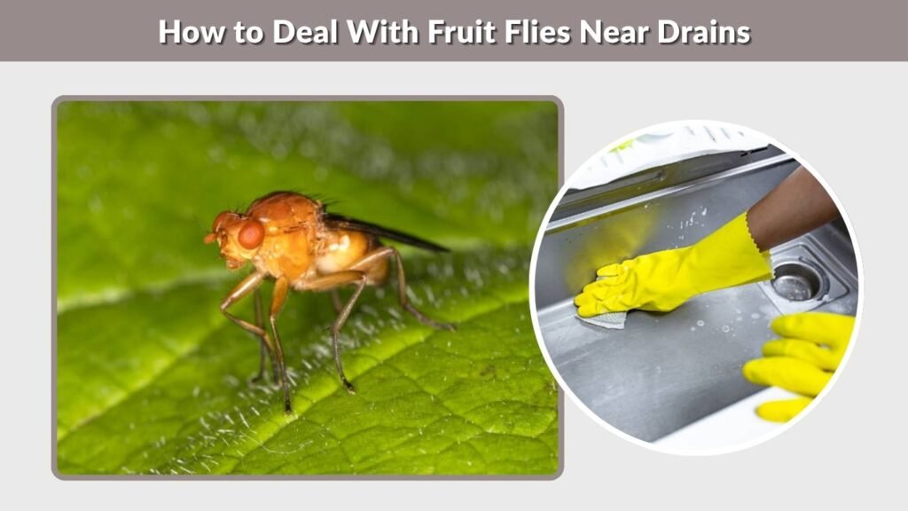 How to Deal With Fruit Flies Near Drains