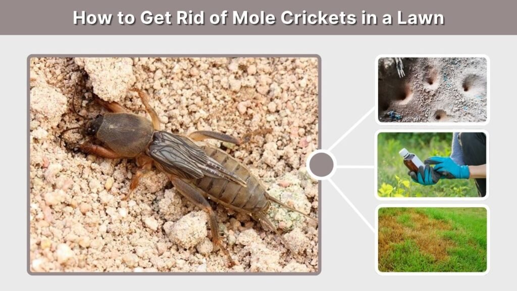 How to Get Rid of Mole Crickets in a Lawn