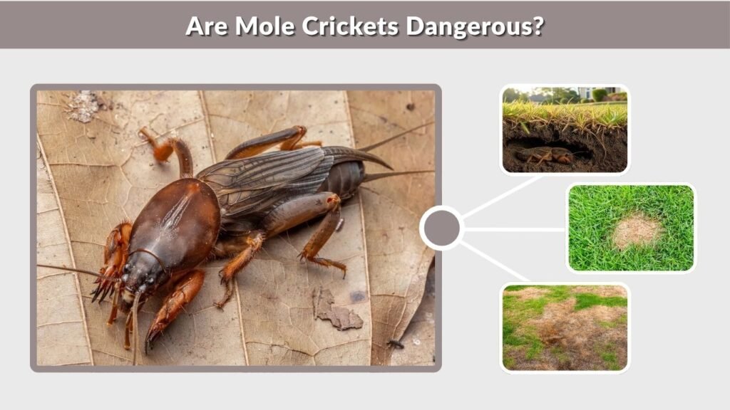 Are Mole Crickets Dangerous?