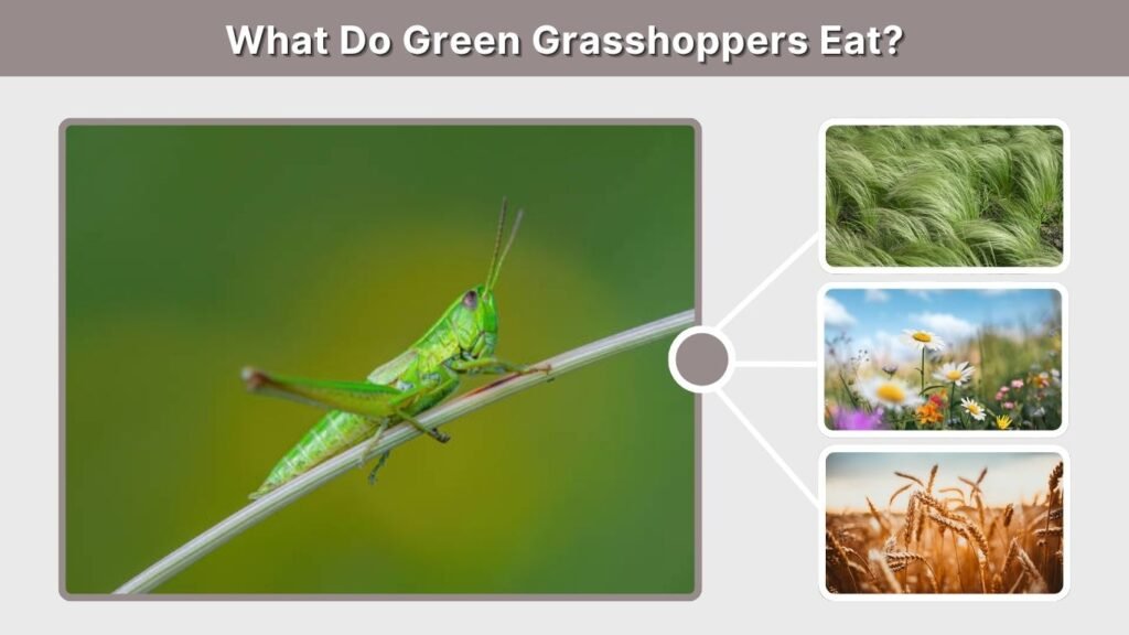 What Do Green Grasshoppers Eat?