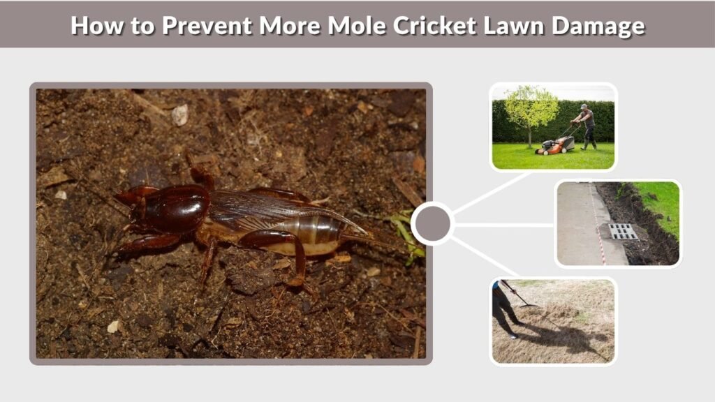 How to Prevent More Mole Cricket Lawn Damage