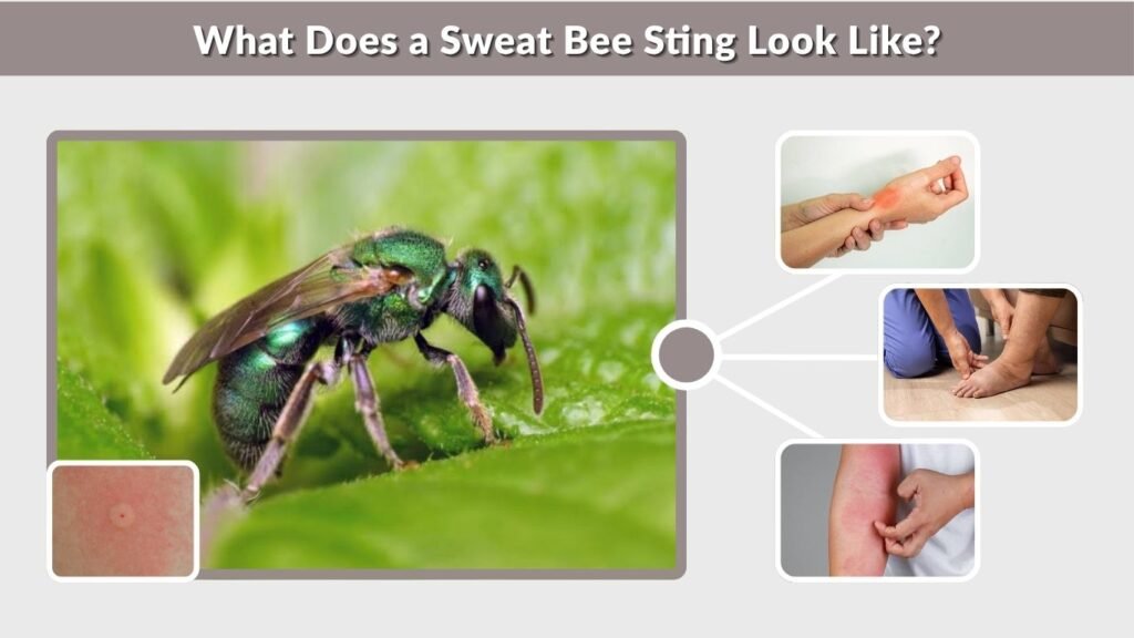 What Does a Sweat Bee Sting Look Like?