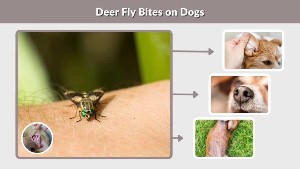 Deer Fly Bites on Dogs