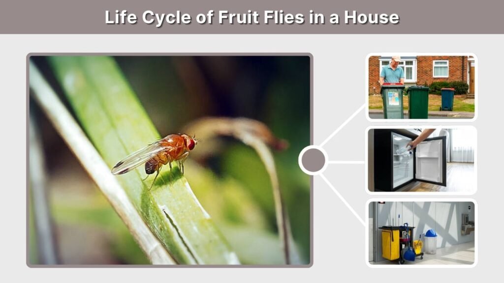 Life Cycle of Fruit Flies in a House