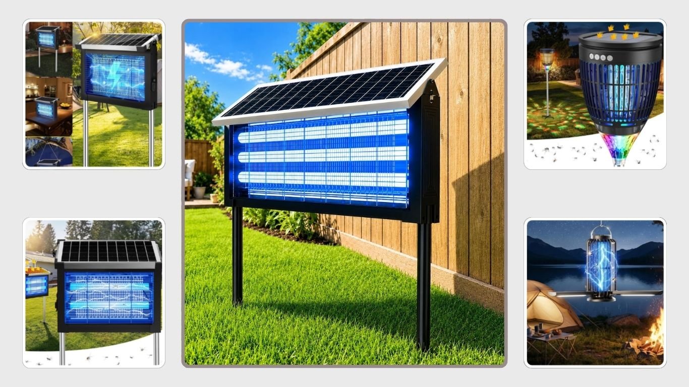 9 Best Solar Bug Zappers for Outdoor Mosquito Control
