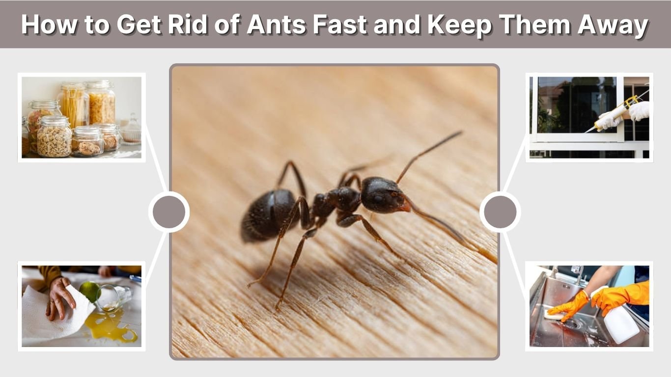 How to Get Rid of Ants Fast and Keep Them Away