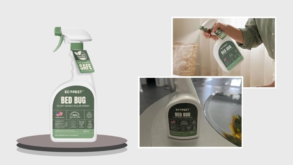 Eco-Friendly Bed Bug Spray – Mattress Safe Formula