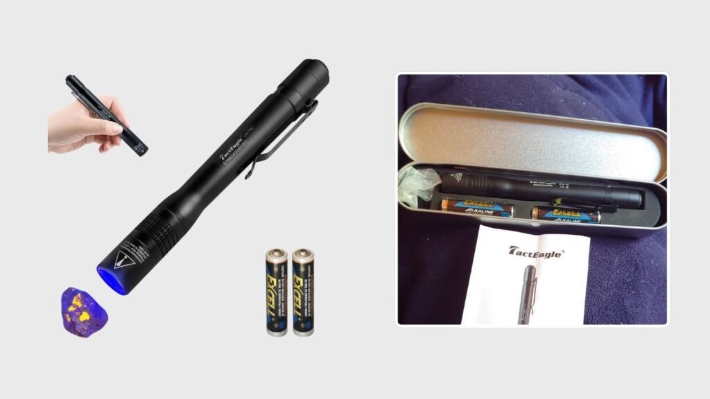 TactEagle Handheld Blacklight Flashlight