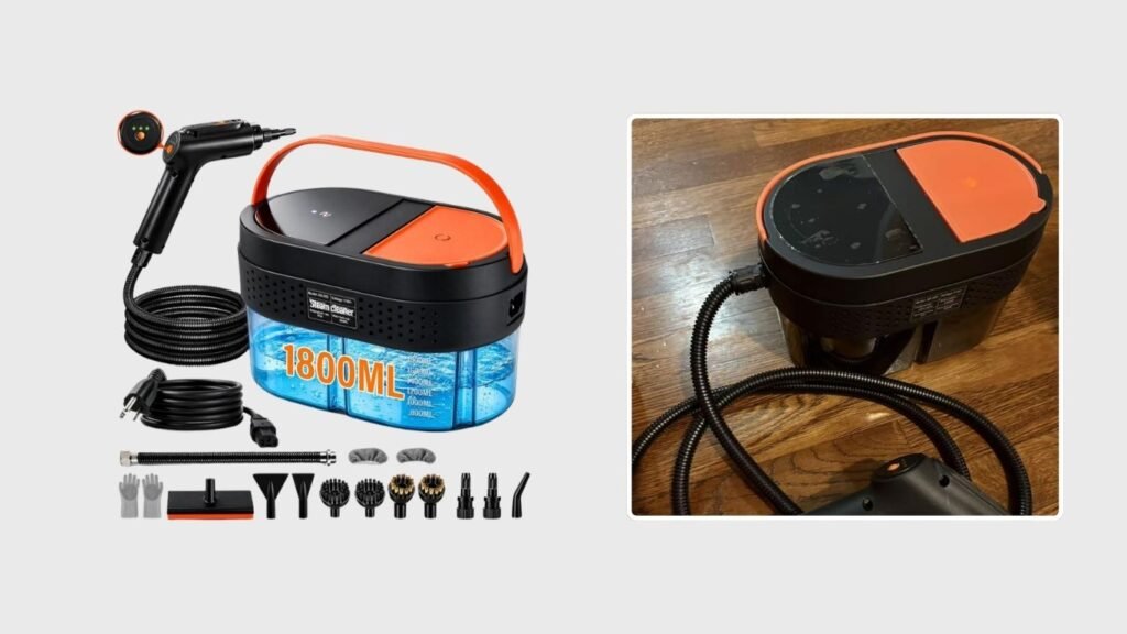 1800ML Large-Capacity Handheld Steam Cleaner