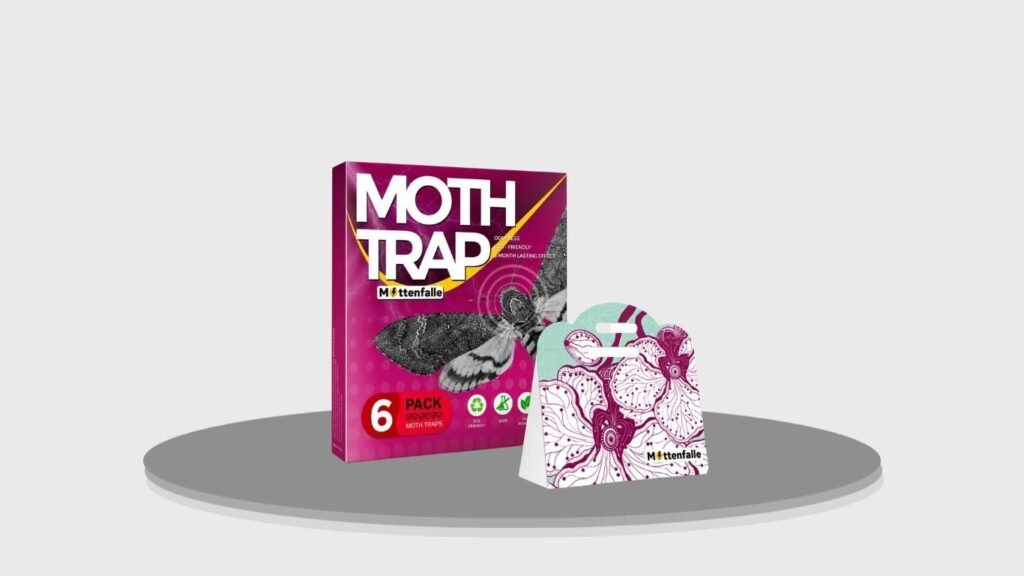 Mottenfalle Clothes Moth Traps – 6 Pack