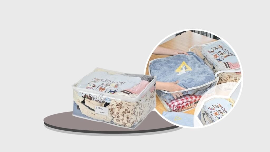 Clothes Storage Bag for Sweaters & Blankets