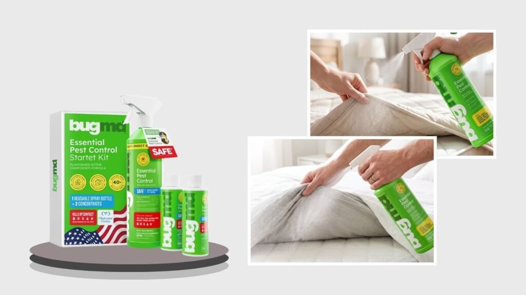BugMD Bed Bug Spray, Roach & Ant Killer